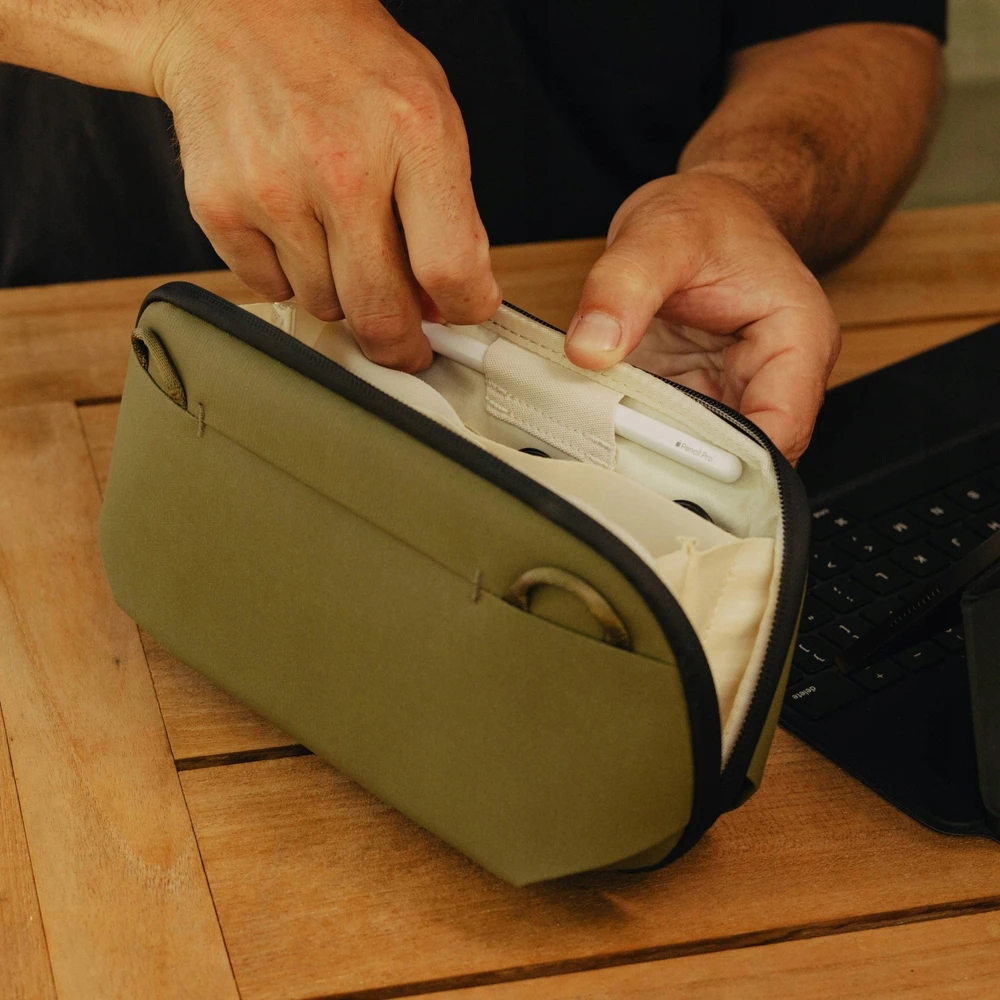 Peak Design Kasetė Travel Line Peak Design Tech Pouch Small Kelp - oliwkowy