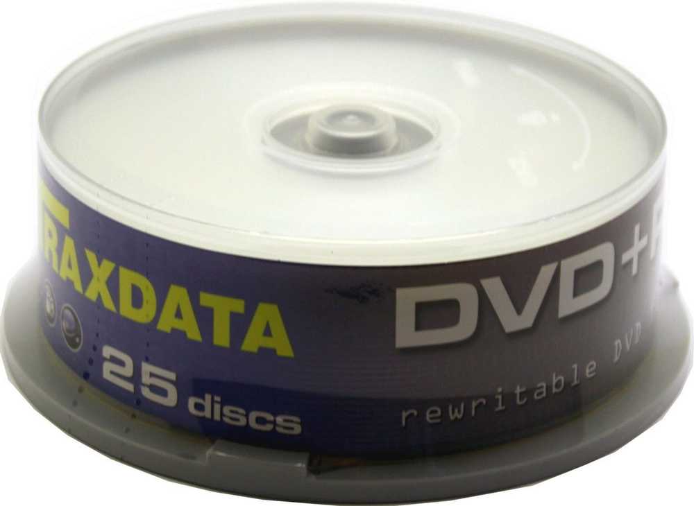 Traxdata DVD+RW 4,7 GB 8x 25 vnt. (TRDRW25+)