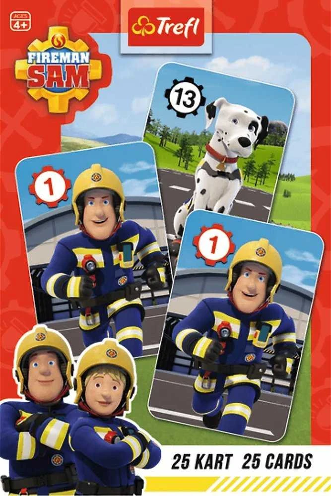 Dėlionė Trefl Kortų kaladė „Fireman Sam“ (Piotruś)