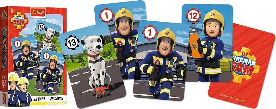 Dėlionė Trefl Kortų kaladė „Fireman Sam“ (Piotruś)