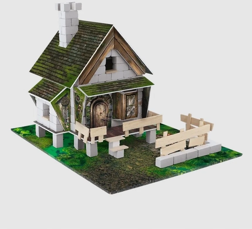 Trefl Rankdarbių rinkinys namelis pelkėje Brick Trick Halloween