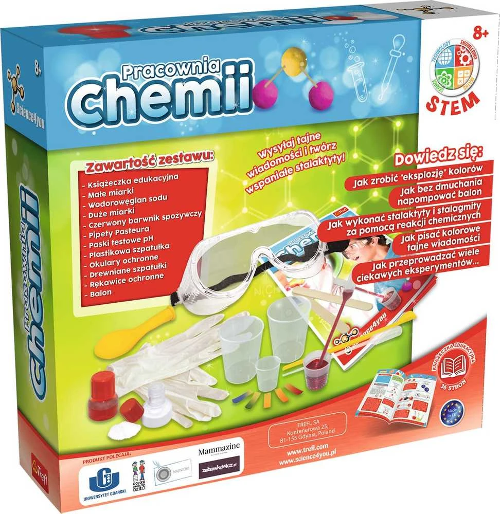 Trefl Chemijos mokslo laboratorija 4 Jūs