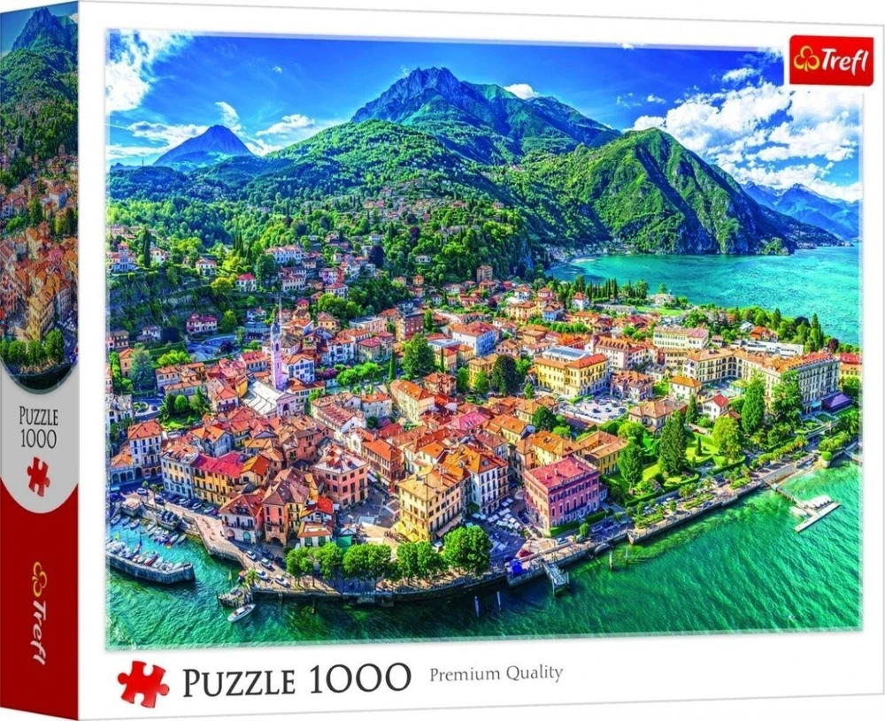 Trefl Susitikimas Dėlionė 1000 Menaggio virš Komo ežero Vlochy 10985