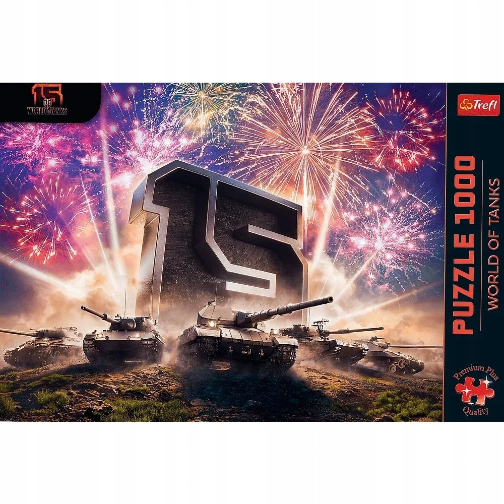 Trefl Dėlionė 1000 vnt. - World of Tanks