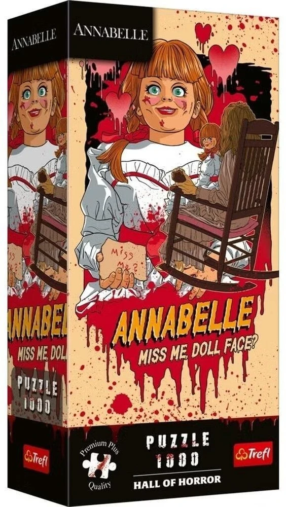 Trefl Dėlionė 1000 vnt. - Hall of Horror: Annabelle