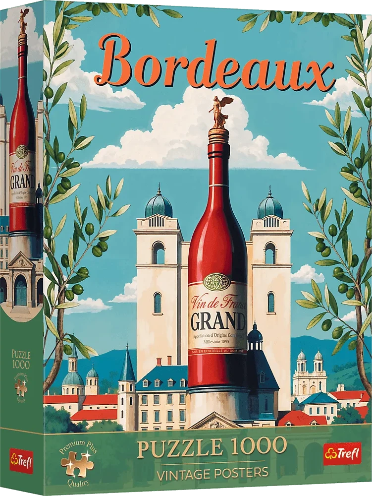 Trefl Dėlionė 1000 vnt. - Bordeaux