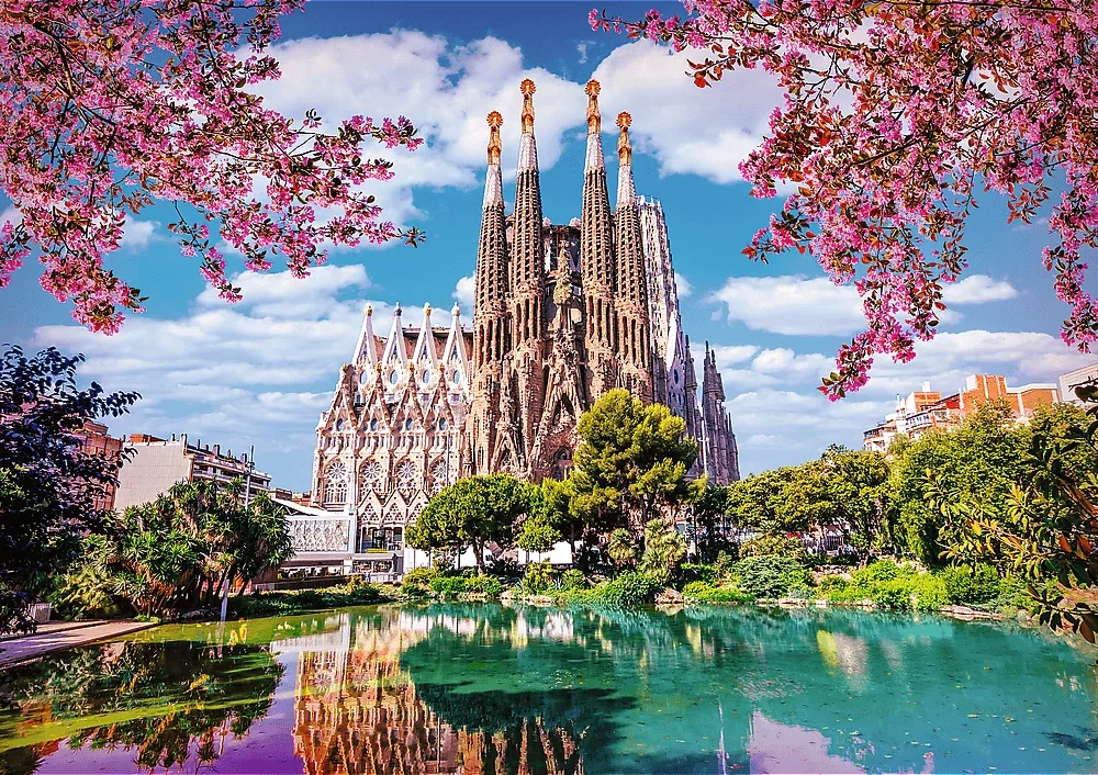 Trefl Dėlionė 1000 vnt. - Sagrada Familia, Barselona