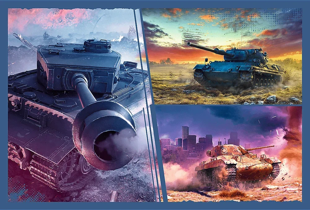 Trefl Dėlionė 2x200 vnt. - World of Tanks