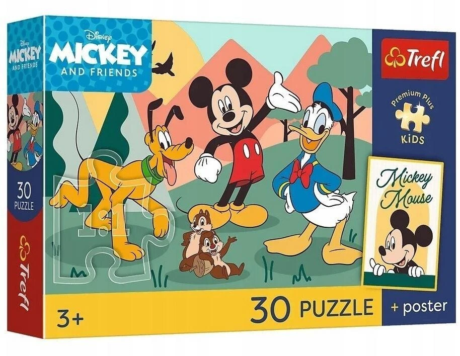 Trefl Dėlionė 30 PremPlus Kids Fairytale Moments 18339