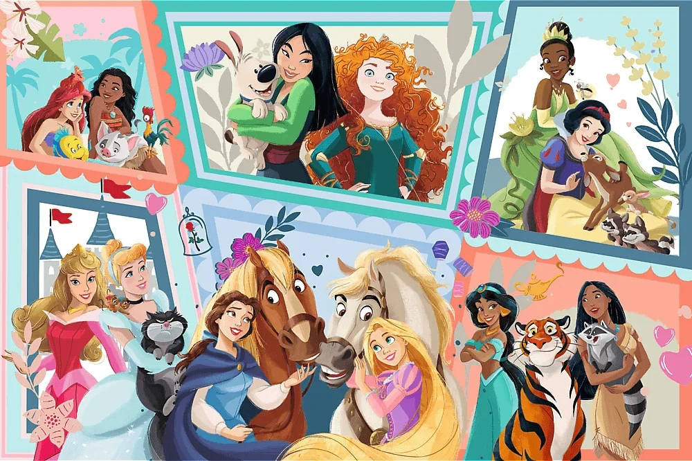 Trefl Dėlionė 300 vnt. - Disney + kolekcinis plakatas