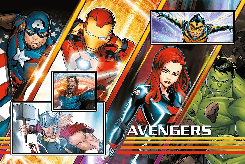 Trefl Dėlionė 300 vnt. - Marvel + kolekcinis plakatas
