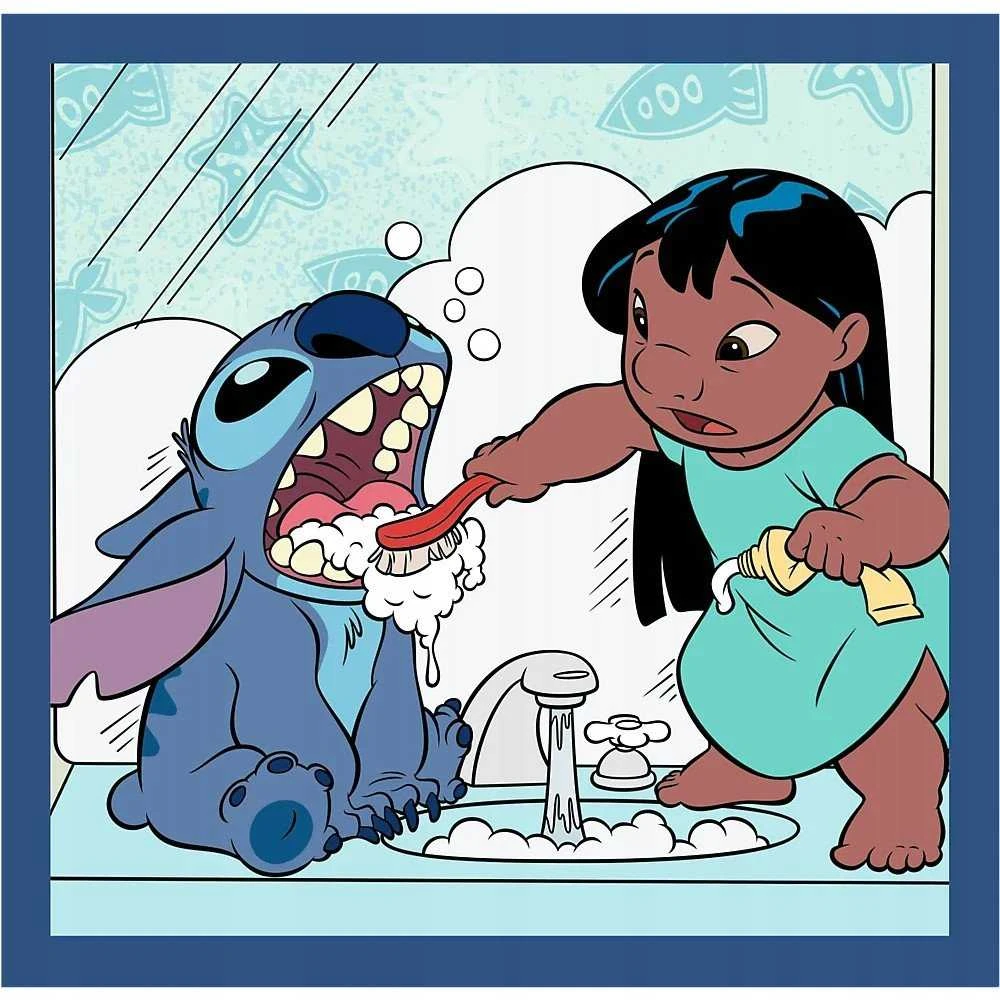 Dėlionė TREFL DISNEY STITCH 3 dėlionių rinkinys
