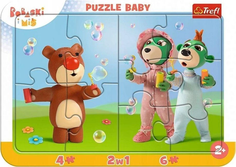 Trefl dėlionė 10 vnt. - Treflikai