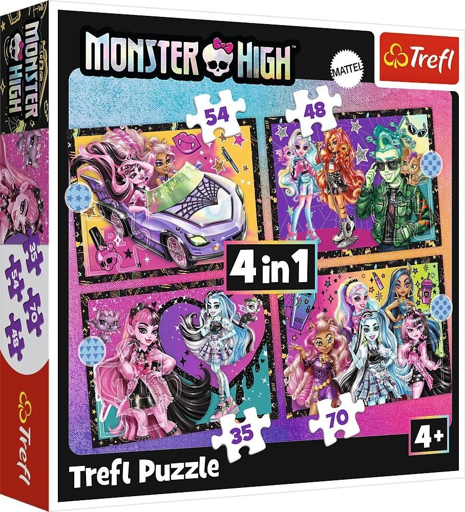 Trefl Dėlionė 207 vnt. - Monster High