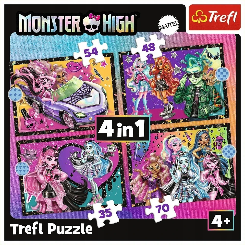 Trefl Dėlionė 207 vnt. - Monster High