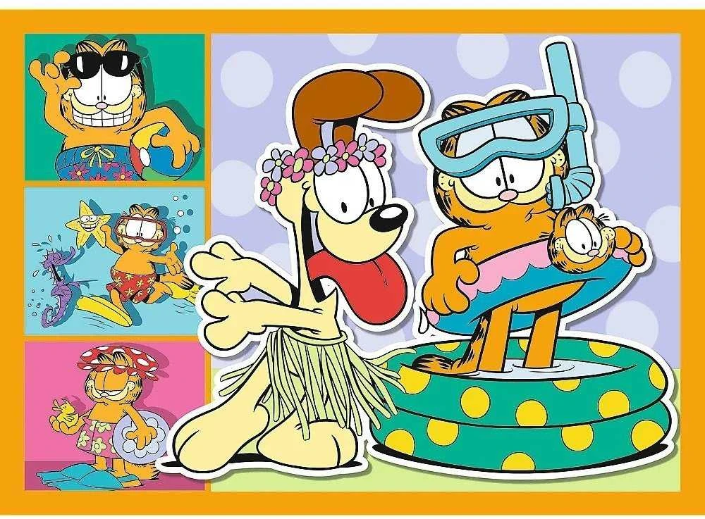 Dėlionė TREFL GARFIELD 4 dėlionių rinkinys