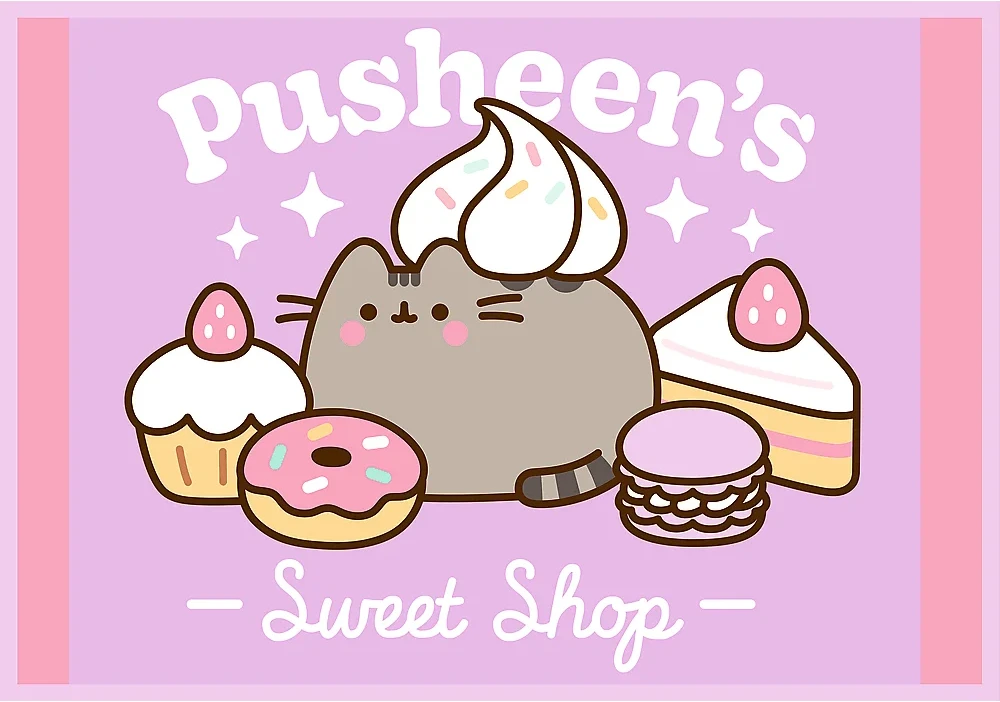 Trefl Dėlionė 4x250 vnt. - Pusheen