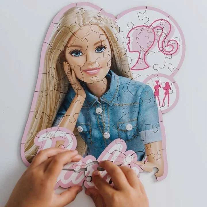 Trefl Medinė dėlionė 50 vnt. - Barbie
