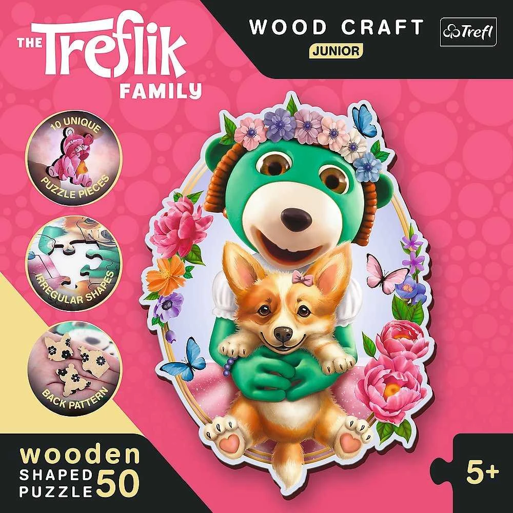 Trefl Dėlionė 50 vnt. - Linksmi treflikai