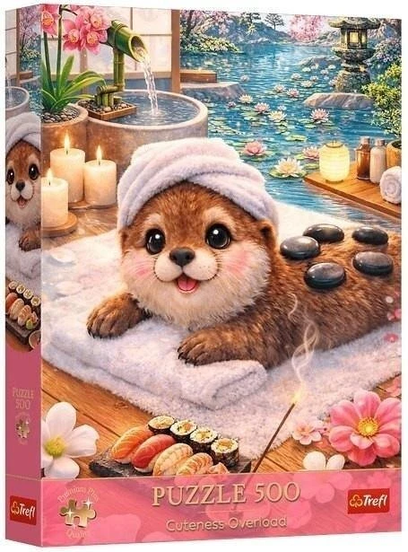 Trefl Dėlionė 500 PremPlus CutenOver.UroczaWydra 37643