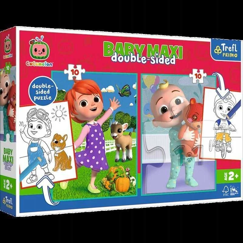 Trefl Dėlionė BABY MAXI 2x10 Cocomelon Friends 43008