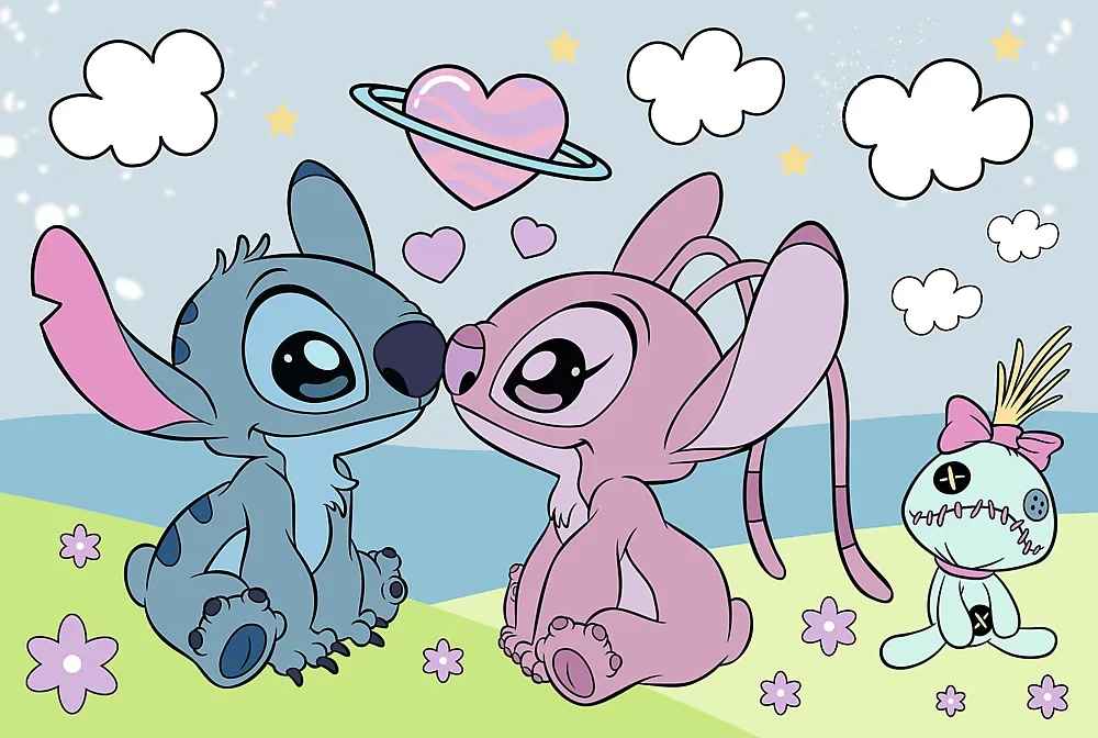 Trefl Dėlionė 24 vnt. - Lilo & Stitch + kolekcinis plakatas