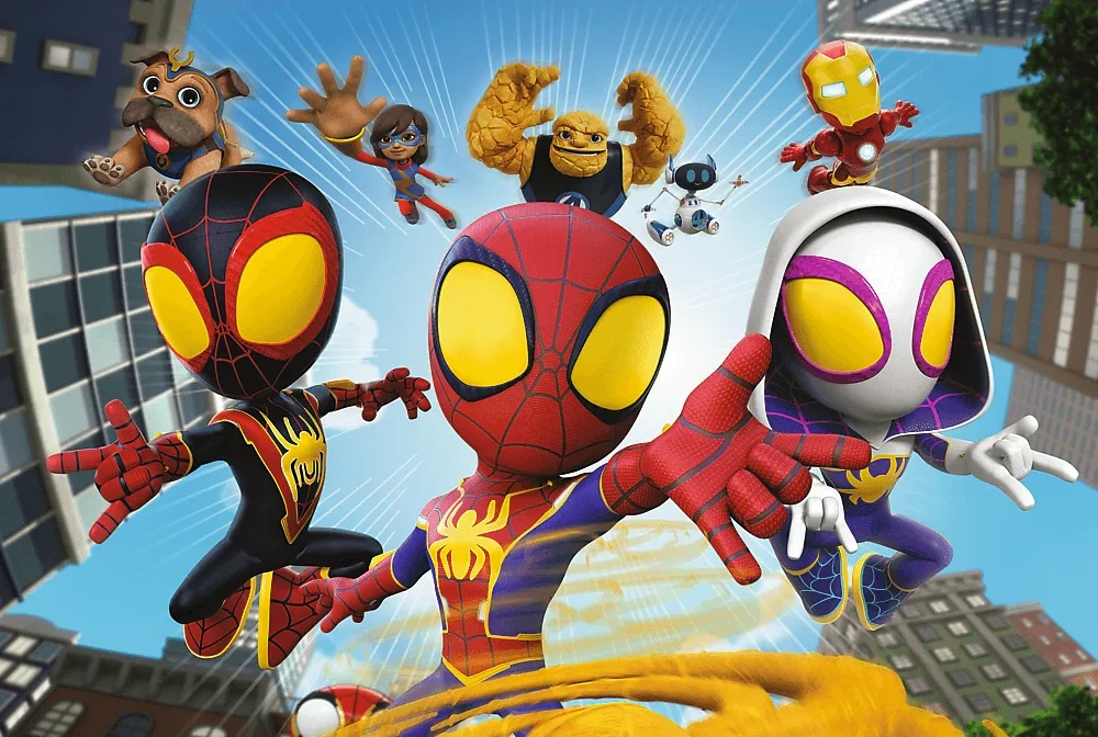Trefl Dėlionė 24 vnt. - Spidey ir draugai + kolekcinis plakatas