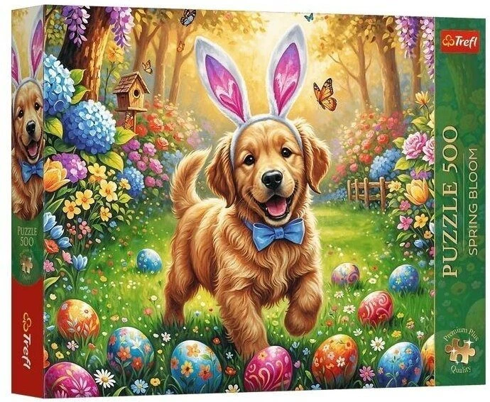 Trefl Dėlionė 500 PremPlus Easter Dog 37623