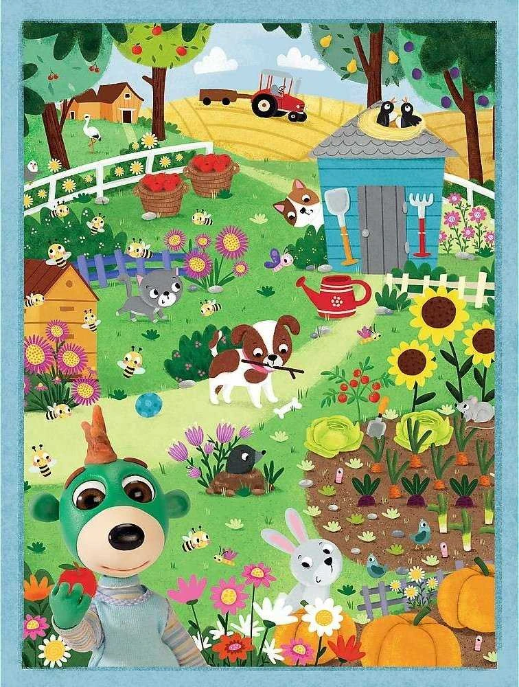 TREFL 43000 Dėlionė Baby MAXI 2x10 Susipažinkite su kūdikiais
