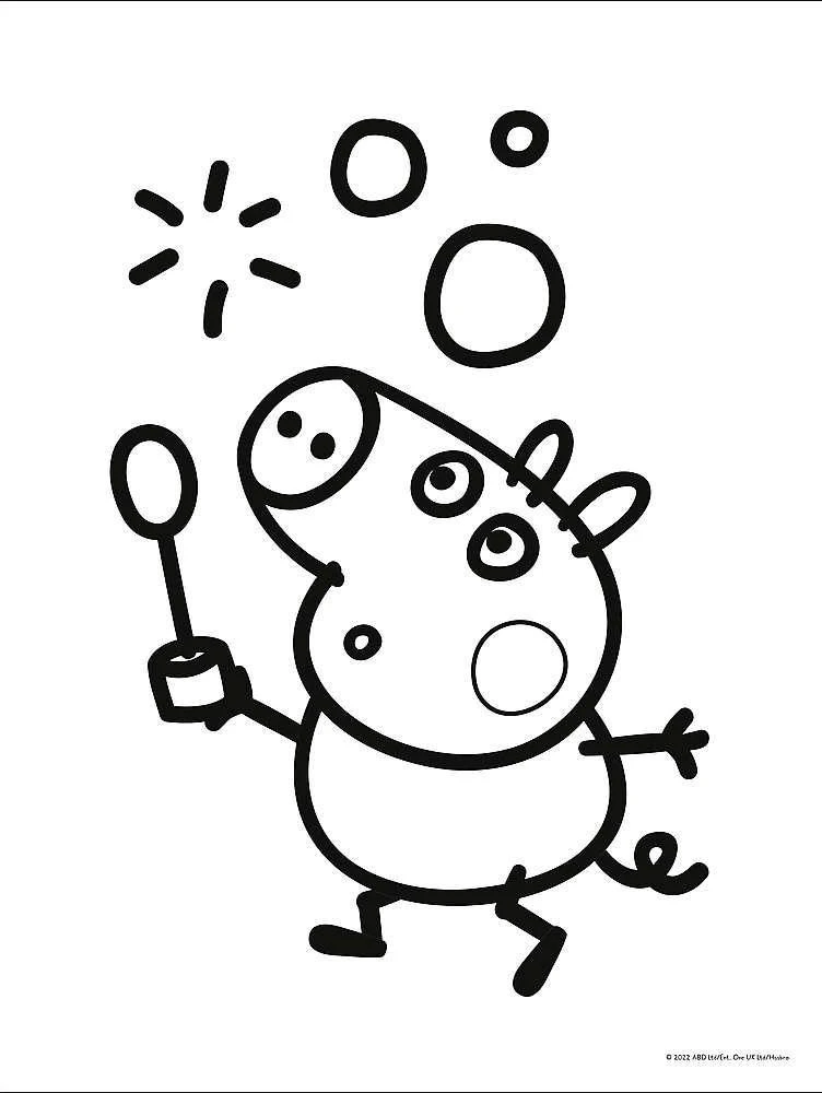 Peppa Pig TREFL Baby maxi dėlionė „Kiaulytė Pepa", 10x2 det.