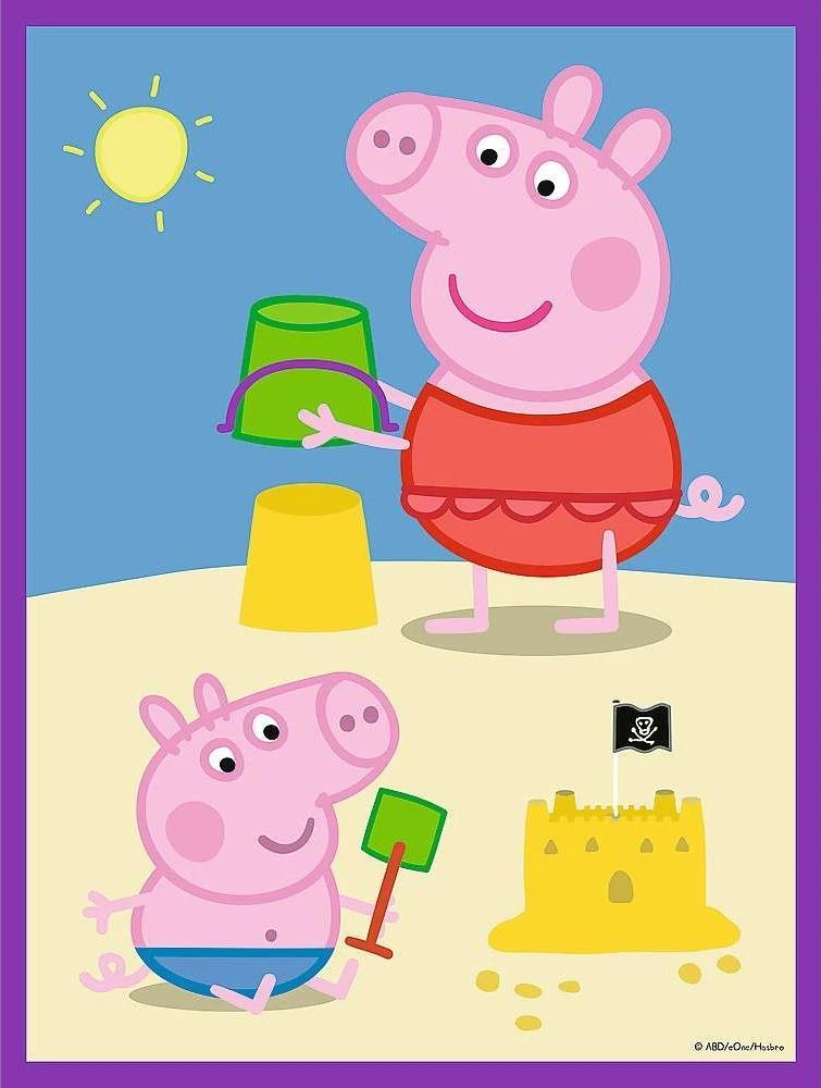 Peppa Pig TREFL Baby maxi dėlionė „Kiaulytė Pepa", 10x2 det.