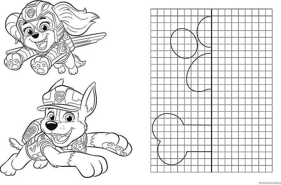 Dėlionė TREFL 41002 Puzzle 24 SUPER MAXI Naujas Paw Patrol iššūkis