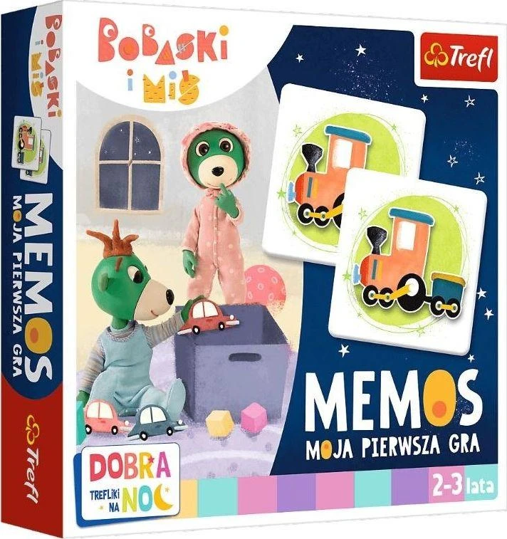 Gra Mój pierwszy memos Dobranoc Trefliki