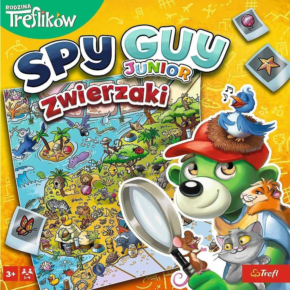 Trefl Kooperacinis stalo žaidimas Spy Guy Junior gyvūnai