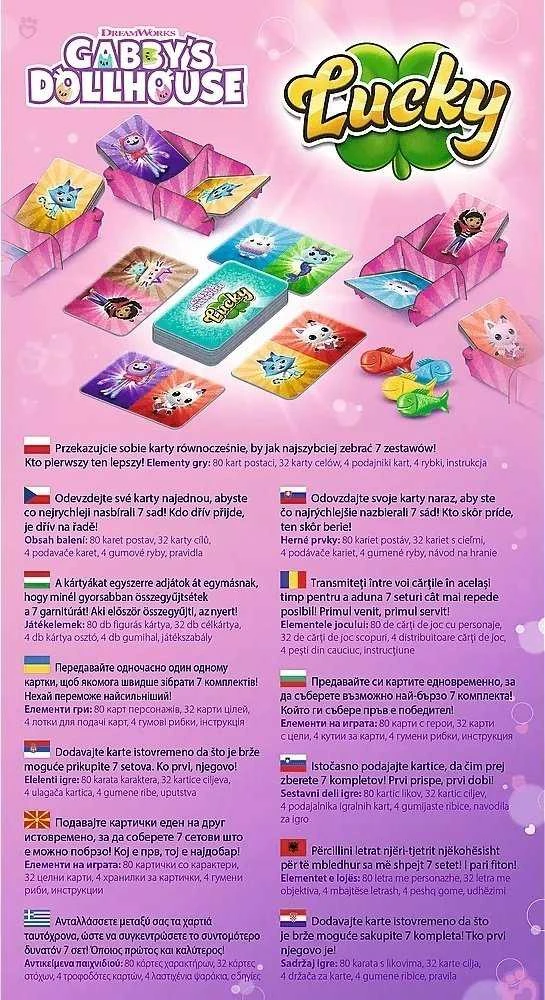 Trefl žaidimas Lucky Gabbys Dollhouse 02592