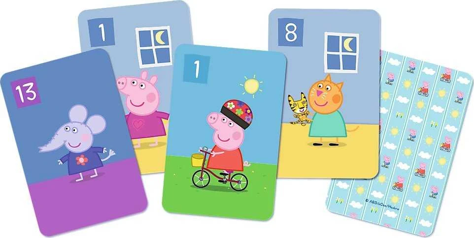 Peppa Pig TREFL Kortų žaidimas „Kiaulytė Pepa“
