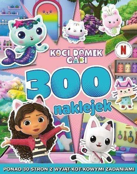 Trefl Koci Domek Gabi. 300 naklejek