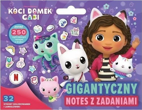 Mokomoji knyga 240x310 milžiniškas sąsiuvinis su užduotimis TREFL KS97610