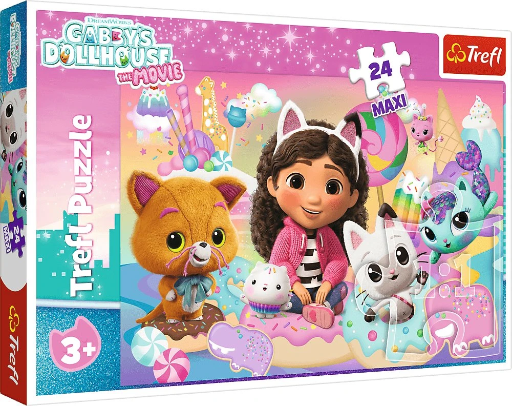 Trefl Dėlionė 24 vnt. - Gabby's Dollhouse