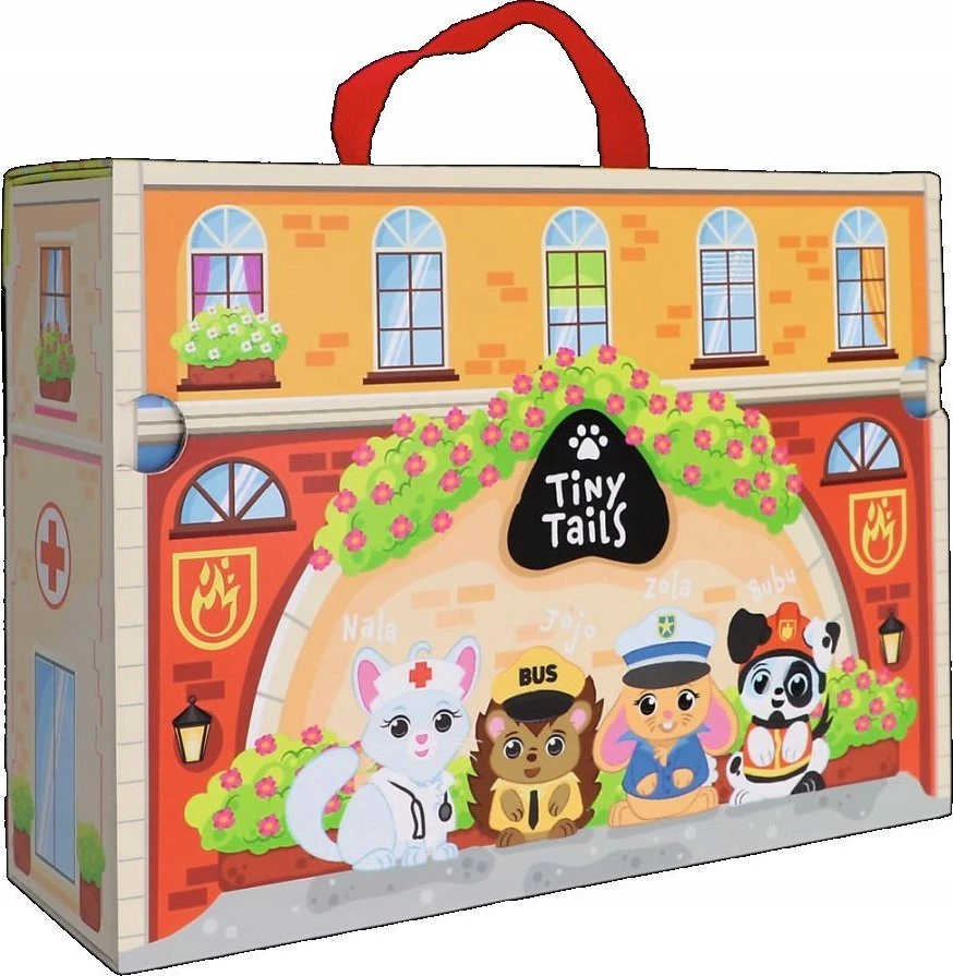 TREFL 61816 Medinis žaislas Magnetinė dėžutė - City Tiny Tails