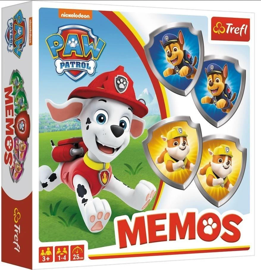 TREFL PAW PATROL Žaidimas Memo "Šuniukai-patruliai“