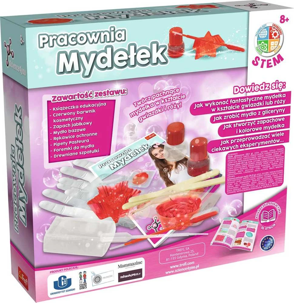 Trefl Soap Studio Mokslas 4 Jūs