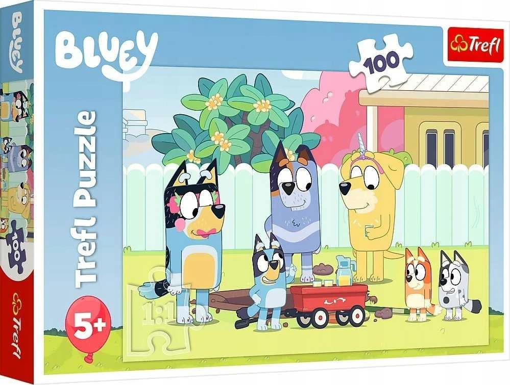 Trefl Dėlionė 100 vnt. - Bluey šuniukai