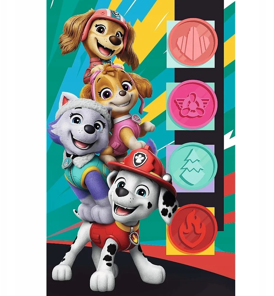 Trefl Dėlionė 100 PremPlus Kids Psia przygoda 16550