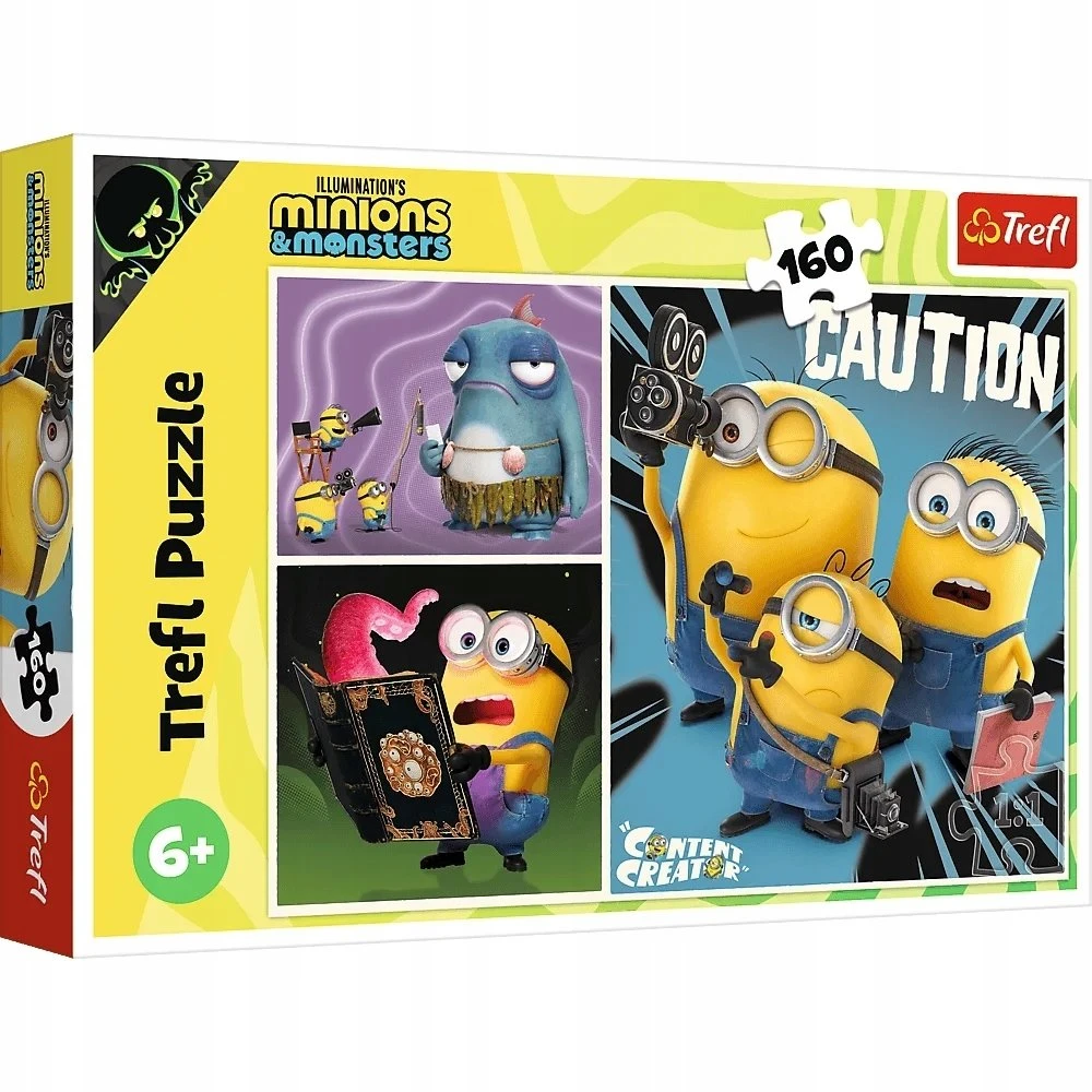 TREFL MINIONS dėlionė „Minions“ 160 det.