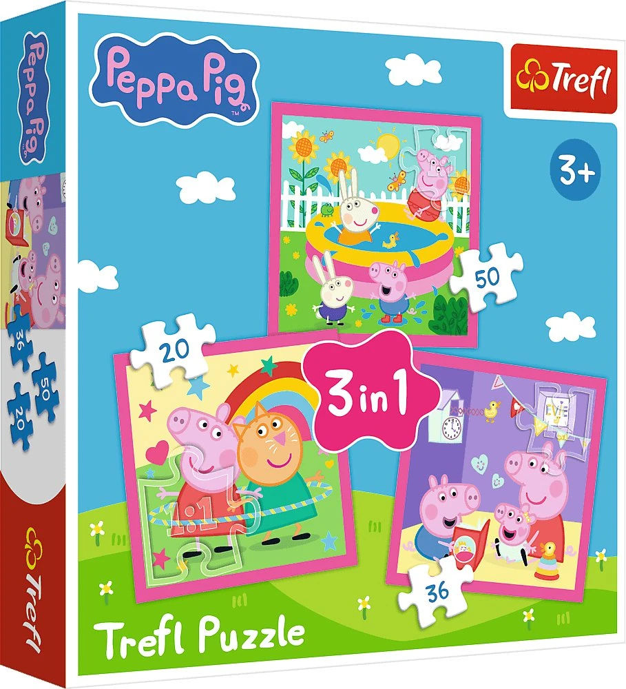 Trefl Dėlionė 106 vnt. - Peppa ir draugai