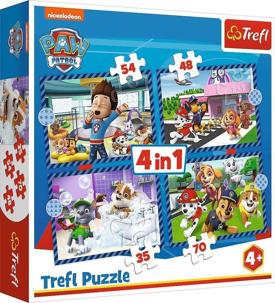 Trefl Dėlionė 207 vnt. - Šunyčiai patruliai (PAW Patrol)