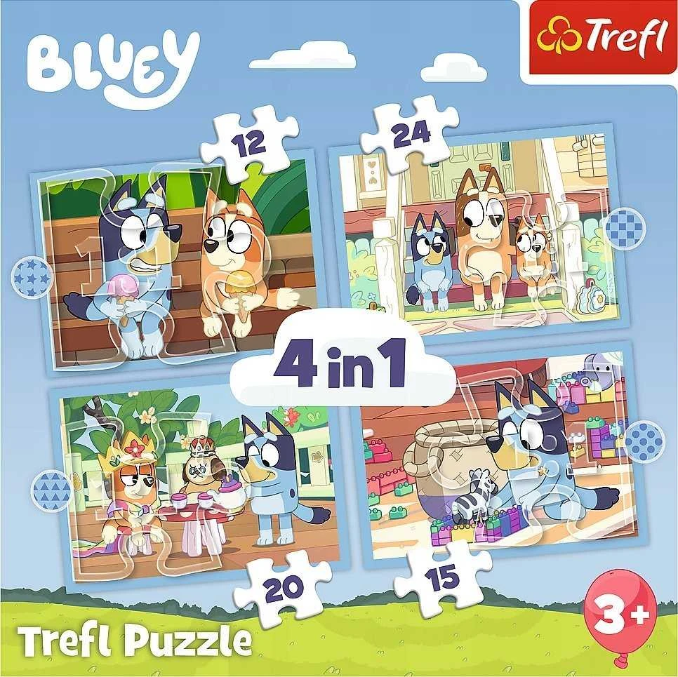 Trefl Dėlionė 71 vnt. - Bluey ir jo pasaulis