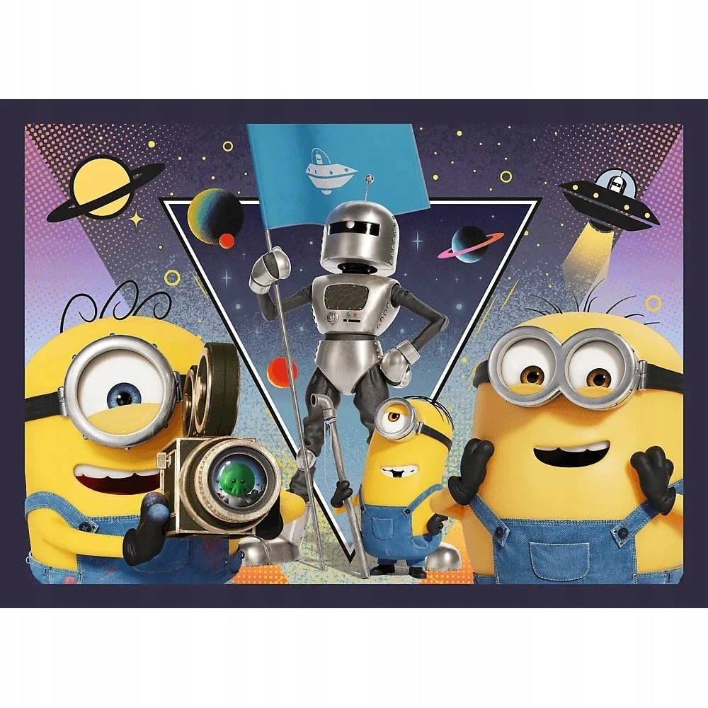 TREFL MINIONS 4 dėlionių rinkinys „Minions“