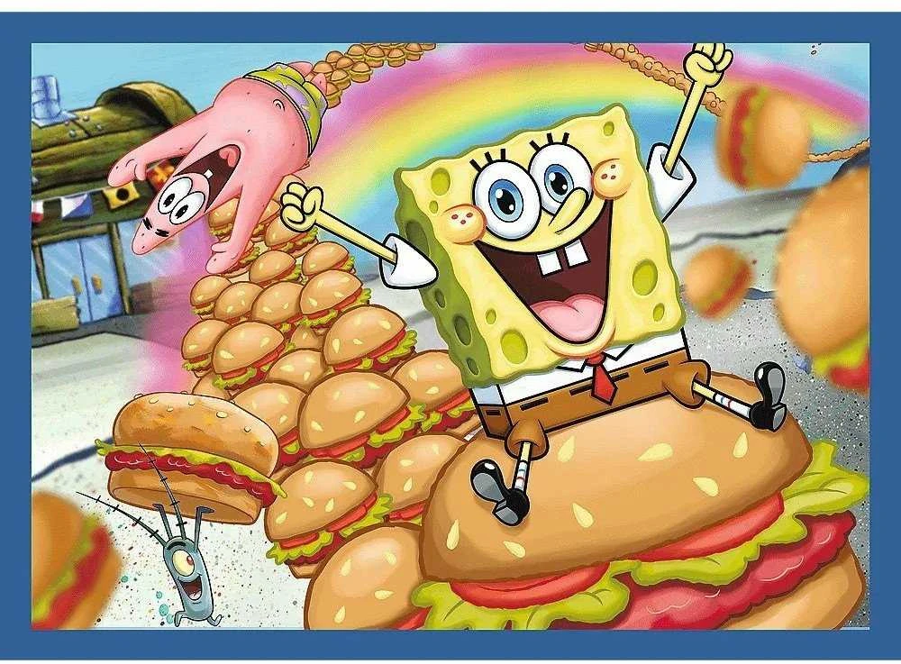 Dėlionė TREFL SPONGEBOB 4 dėlionių rinkinys